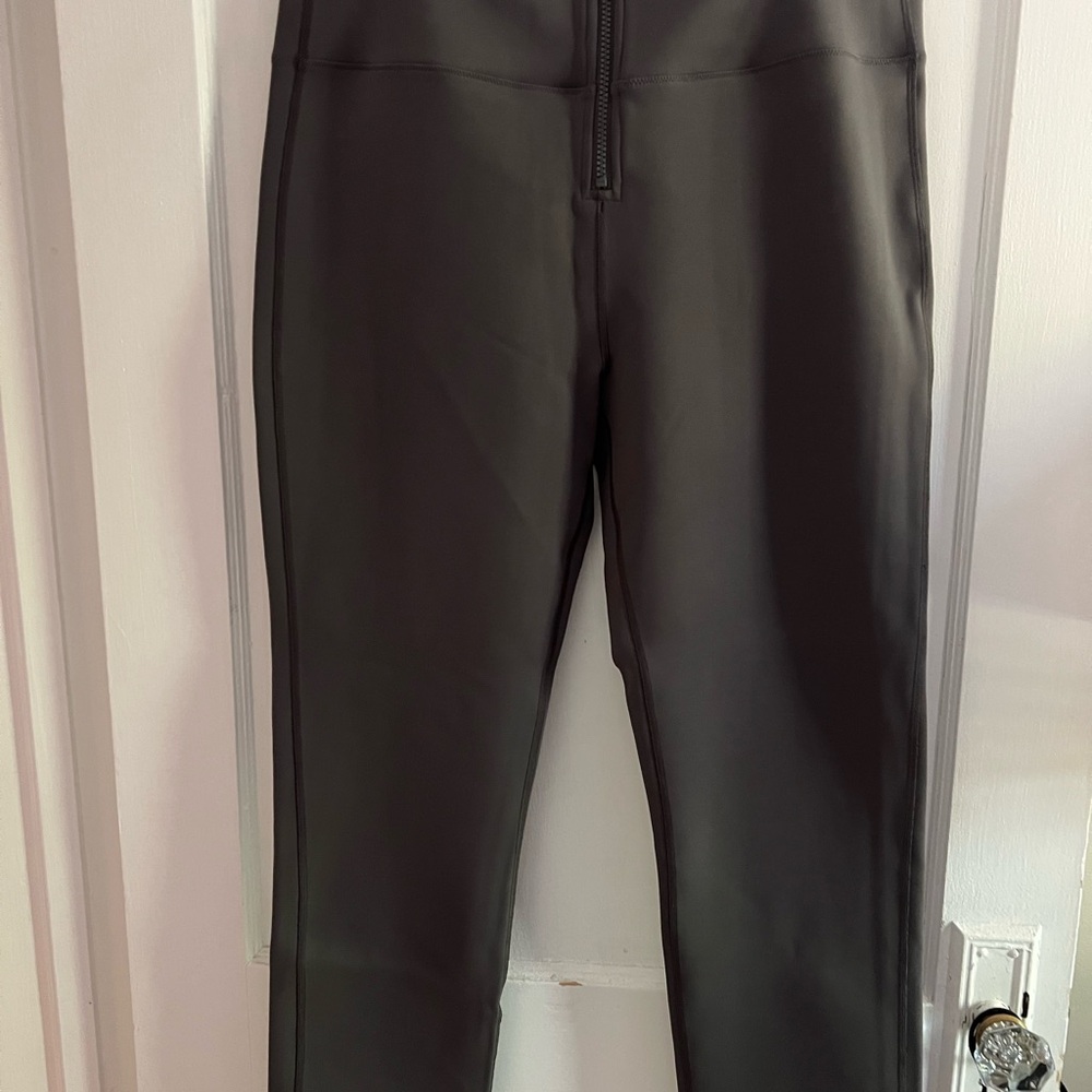 Greyson Charcoal Zippered Pants